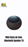 Mini Caixa De Som Bluetooth Speaker Y3