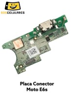 Placa Conector Carga Moto E6s Xt2053