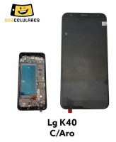 Tela Display Lcd Touch Frontal LG K40 C/ Aro Original